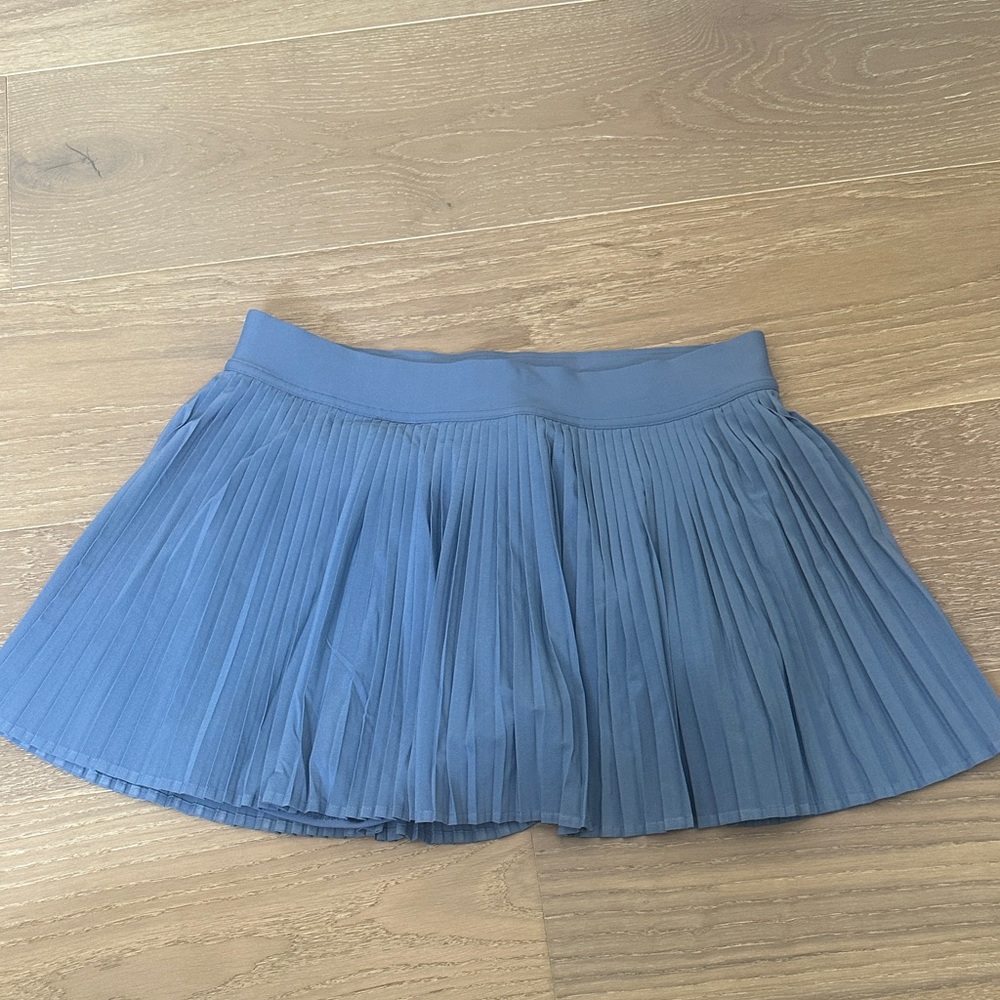 lululemon athletica Blue varsity high Pleated Tennis Skirt